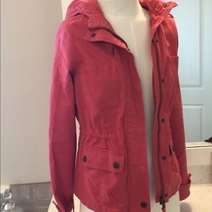 Prince & Fox Jacket Coral  Pink 100% Cotton Hoodie